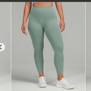 NWOT Lululemon Wunder Train Contour Fit High-Rise Tight 25"